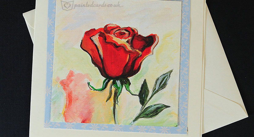 Watercolor floral cards for&nbsp;her