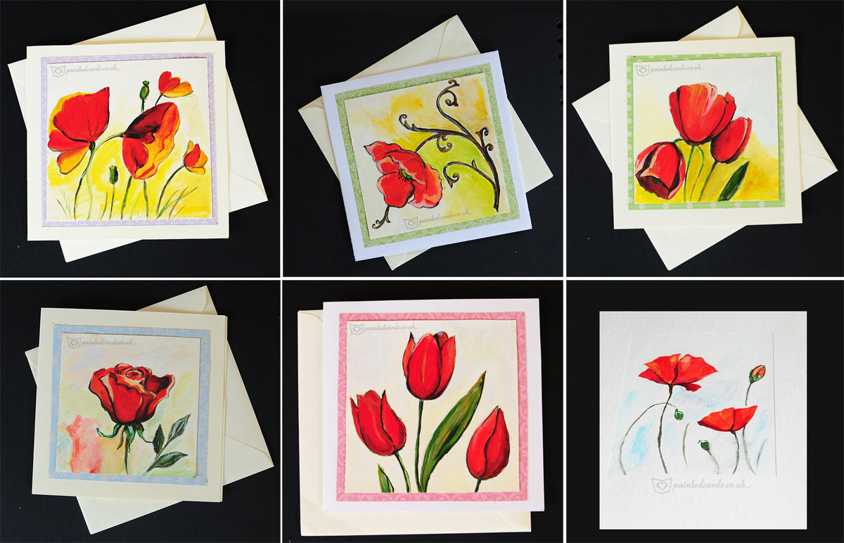 spring-giftpainted-handmade-greeting-card-poppies-rose-stulip