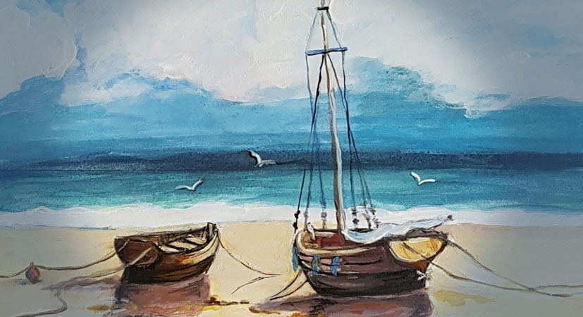 Seascape oil paintings