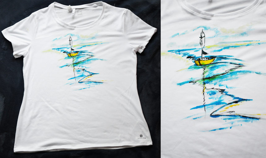 Painted-tshirton-the-sea