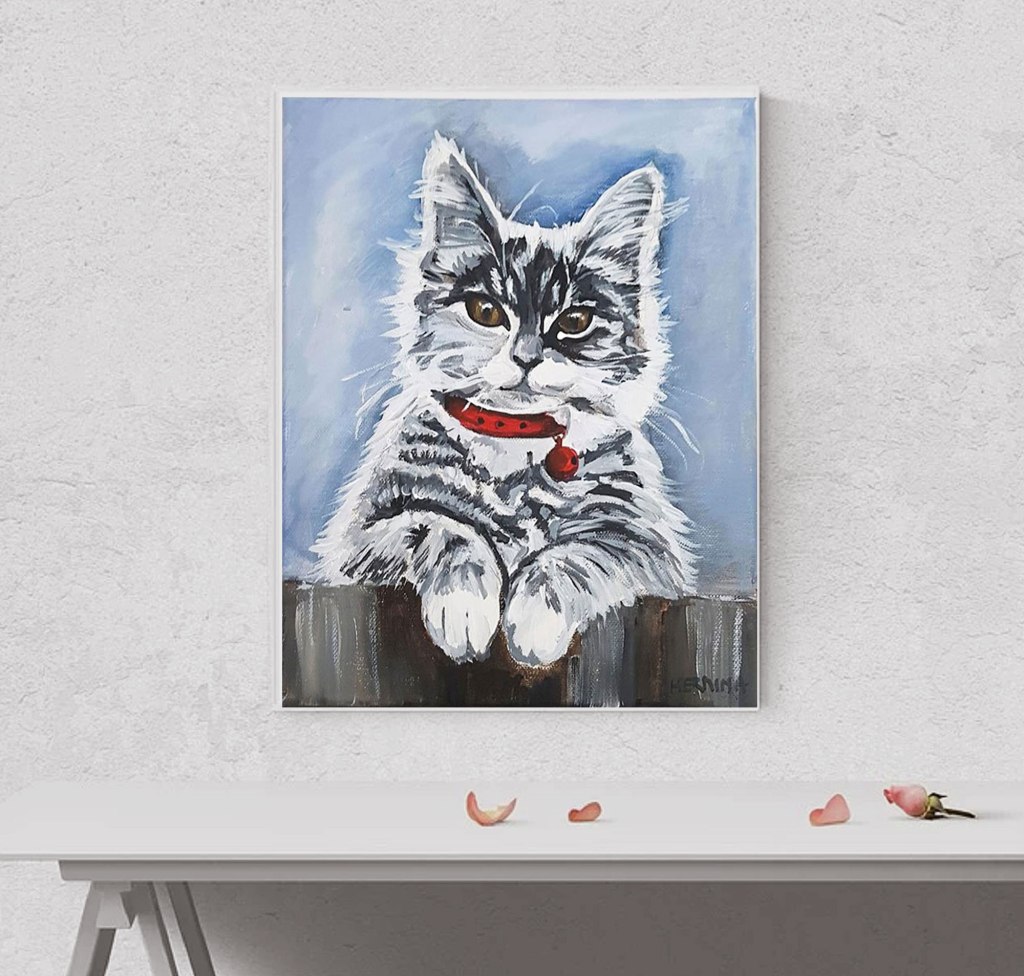 Cat portrait