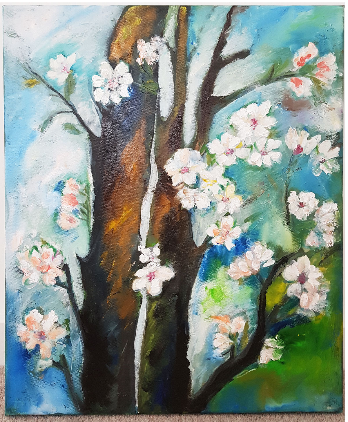 landscape-oil-on-canvas-blooming-treehand-painted-painting-home-decor-new