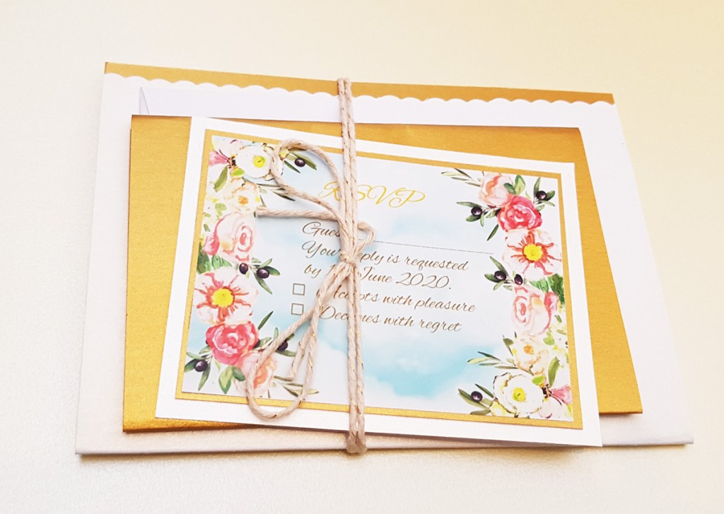 Wedding stationery set