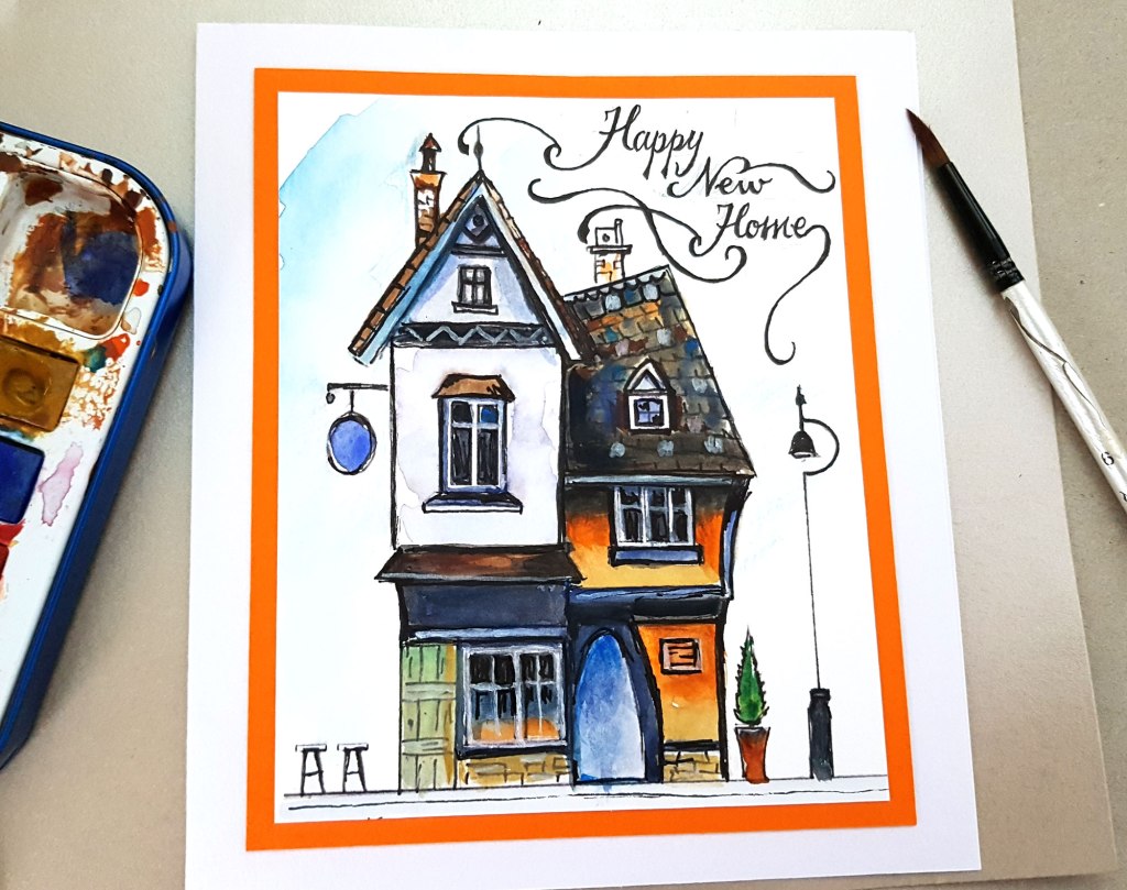 Personalised New Home Card