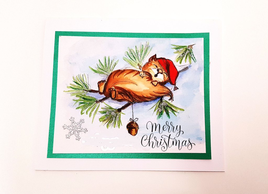 Hand painted Christmas cards