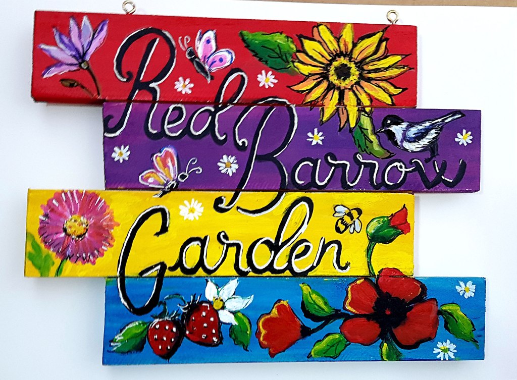 Garden hanging Plaque